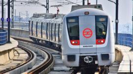 The Delhi Metro is a mass rapid transit system serving Delhi