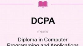 Diploma in Computer Programming and Applications Course details