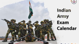 Indian Army Exam Calendar | Defense Exam Calendar