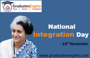 National Integration Day
