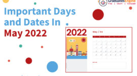 important days and dates in may 2022