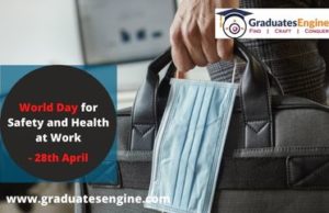 world day for safety & health at work April 2022
