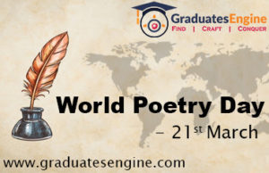 world poetry day march 2022